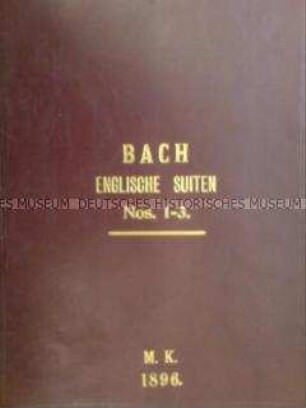Klavierwerke von Johann Sebastian Bach