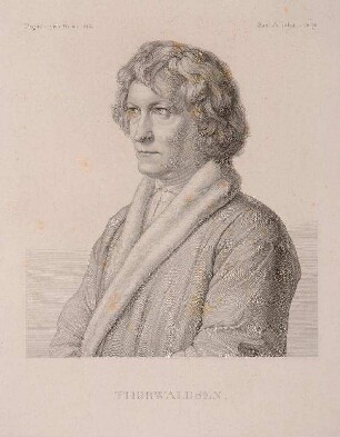 Bildnis von Bertel Thorvaldsen (1768-1844)