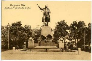 Torgau. Denkmal Friedrich d. Großen