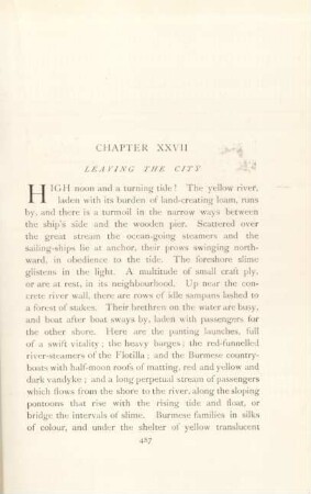 Chapter XXVII. Leaving the city