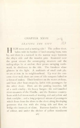 Chapter XXVII. Leaving the city