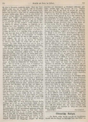 526-528 Literarische Notizen
