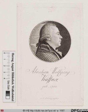 Bildnis Abraham Wolfgang Küffner