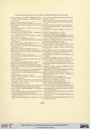 Verzeichnis aller im Text erwähnten Personen