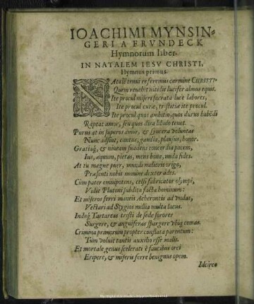 Hymnorum liber I
