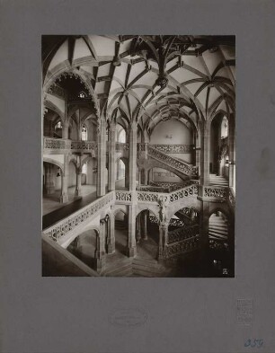 Amtsgericht, Berlin-Wedding: Treppenhaus