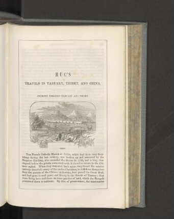 Huc's travels in Tartary, Thibet, and China.