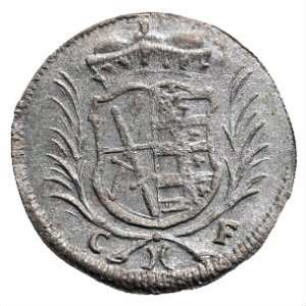 Fundmünze, Pfennig, 1684