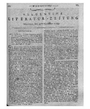 Der Freymaurer oder kompendiöse Bibliothek alles Wissenswürdigen über geheime Gesellschaften / [Hrsg.: Christian Carl André]. - Gotha : Ettinger. - H. 1. [1789] ([Compendiöse Bibliothek der gemeinnützigsten Kenntnisse für alle Stände] ; [Abth. 25]) H. 2 u.d.T.: Der Freymaurer oder compendiöse Bibliothek alles Wissenswürdigen über geheime Gesellschaften H. 2 im Verl. Gebauer, Gotha und Halle erschienen