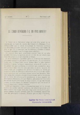 No 2, Février 1908