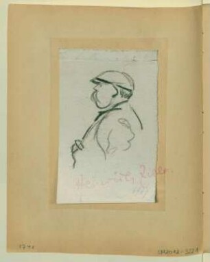 Mann mit Mütze