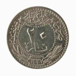 20 Para Osmanisches Reich 1914