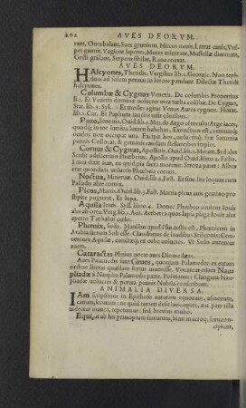 Aves deorum.