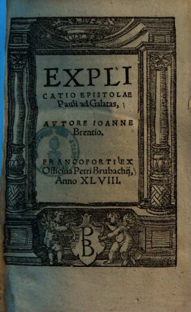 Explicatio epistolae Pauli ad Galatas