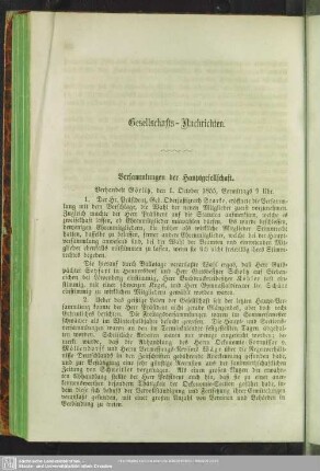 Gesellschafts-Nachrichten