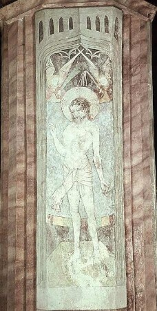 Schmerzensmann mit Engeln