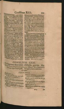 Consilium XXXI - Consilium XL