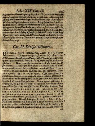 Cap. II. Divisio Actionum