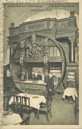 Restaurant zum Heidelberger - Central-Hotel Berlin - Heidelberger Fass