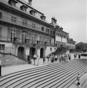 Dresden-Pillnitz. Schloß, Wasserpalais (1720-1725, M. D. Pöppelmann; 1788-1791, J. D. Schade)