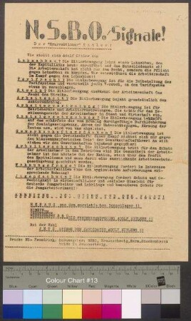 Flugblatt zur Mitgliederwerbung der NSBO Braunschweig