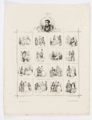 Scribe, aus: "Moderne Illustrationen"