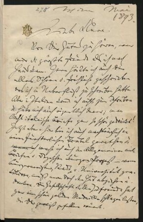 Brief an Clara Schumann : 10.05.1893