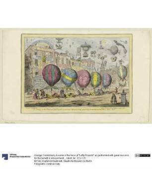 A scene in the farce of "Lofty Projects" as performed with great success for the benefit & amusement of John Bull