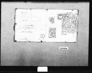Grundrisse und Skizzen des Schlossgartens, des Zwingers, des Blumengartengeländers, Fischbeckens u. a. (4 Folio, Folio Doppelblatt, Bleistift und Tinte)