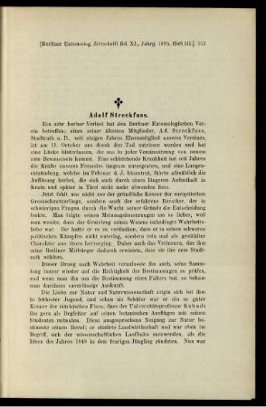 Adolf Streckfuss.