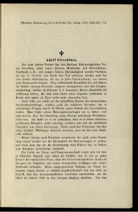 Adolf Streckfuss.
