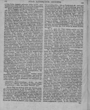 Allgemeines Staatsverfassungs-Archiv. Zeitschrift für Theorie und Praxis gemässigter Regierungsformen. Bd. 1, St. 2. Weimar: Industrie-Comptoir 1816