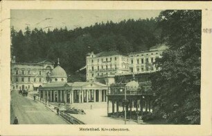 Marienbad. Kreuzbrunnen.