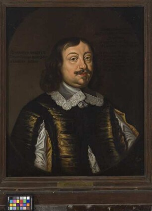 Bildnis des hessischen Rats und Gesandten Reinhard Scheffer des Jüngsten (1590-1656)