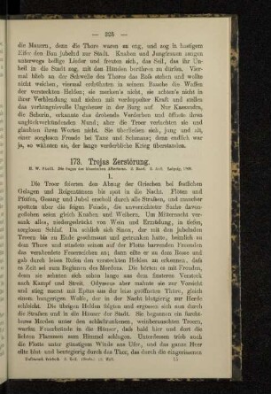 173. Trojas Zerstörung.