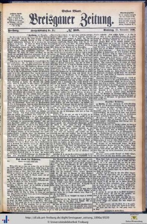 15.11.1896 (Erstes Blatt)