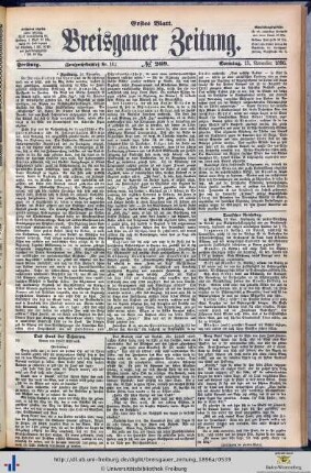 15.11.1896 (Erstes Blatt)