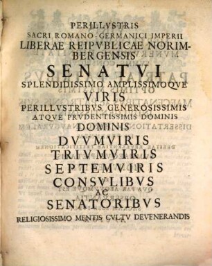 Diss. inaug. iur. de iure retentionis fructuum beneficii ecclesiastici : a ill. cap. un. X. ut benef. sine dimin. conf.