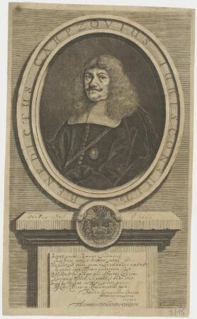 Bildnis des Benedictus Carpzovius