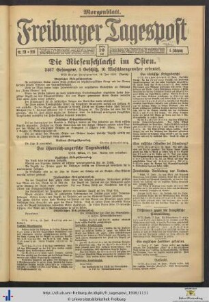 19.06.1916 (Morgenblatt)