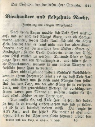 Vierhundert und siebzehnte Nacht