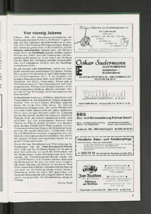 Vor vierzig Jahren