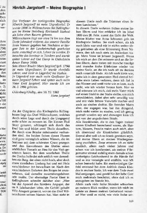 Hinrich Jargstorff - Meine Biographie