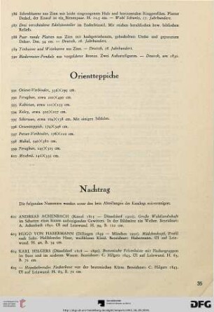 Orientteppiche (Nr. 591-600)