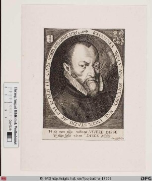 Bildnis Johann Wolfgang Rötenbeck (Rotenpek)