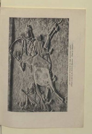AN ASSYRIAN MONARCH IN THE HUNTING FIELD