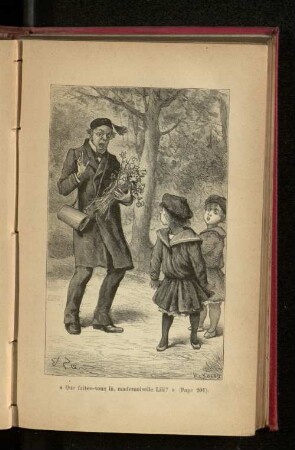 "Que faites-vous là, mademoiselle Lili?" (Page 201).