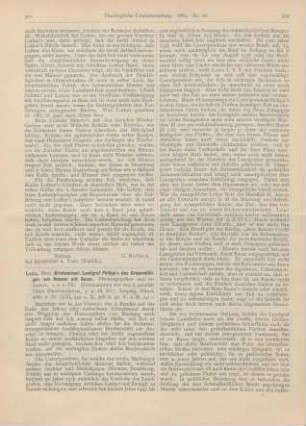 501-506 [Rezension] Lenz, Max, Briefwechsel Landgraf Philipp‘s des Grossmüthigen von Hessen mit Bucer