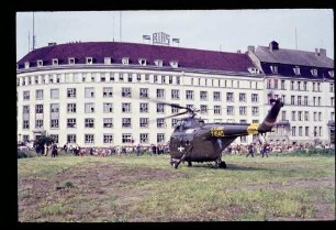 Hubschrauber vor RIAS 21.6.62