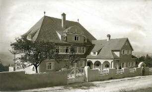 Fischer, Theodor; Tübingen; Haus Siebeck - Straßenansicht